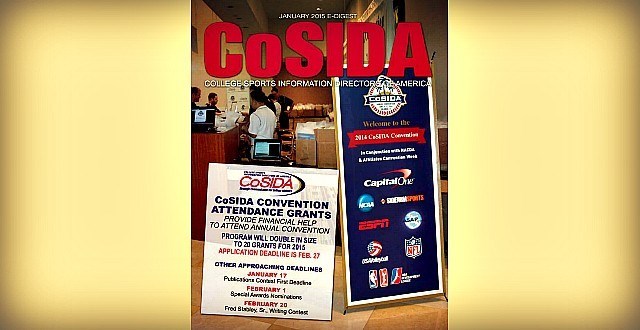 View January 2015 CoSIDA E-Digest